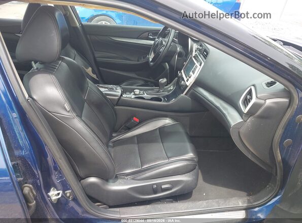 1N4AA6AP2JC360554 2018 NISSAN MAXIMA Blue Սալոնի դիմացի տեսք