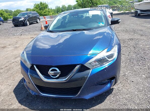 1N4AA6AP2JC395384 2018 NISSAN MAXIMA Blue Vista del cuadro de instrumentos