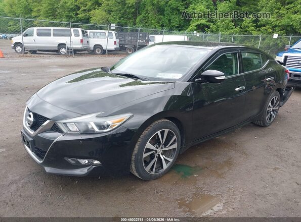 1N4AA6AP2JC406576 2018 NISSAN MAXIMA Black Front left