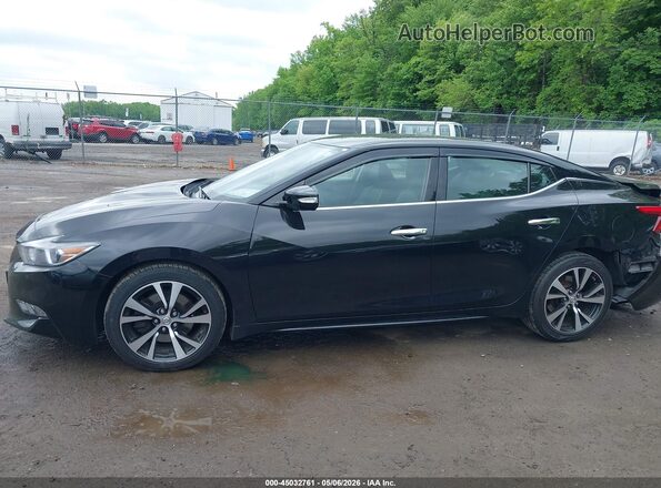 1N4AA6AP2JC406576 2018 NISSAN MAXIMA Black 360 interior view