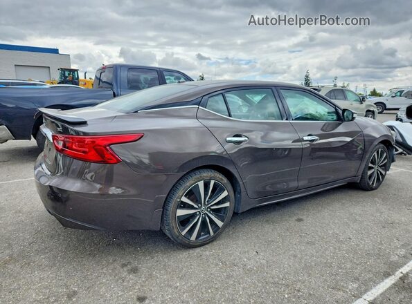 1N4AA6AP3GC383673 2016 NISSAN MAXIMA Brown Trasero derecho
