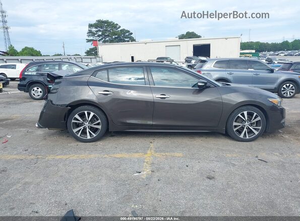 1N4AA6AP3GC392518 2016 NISSAN MAXIMA Коричневый Вид задней части салона