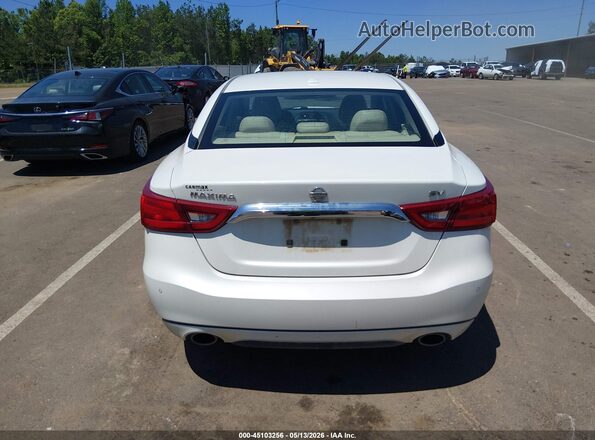 1N4AA6AP3GC421287 2016 NISSAN MAXIMA White 