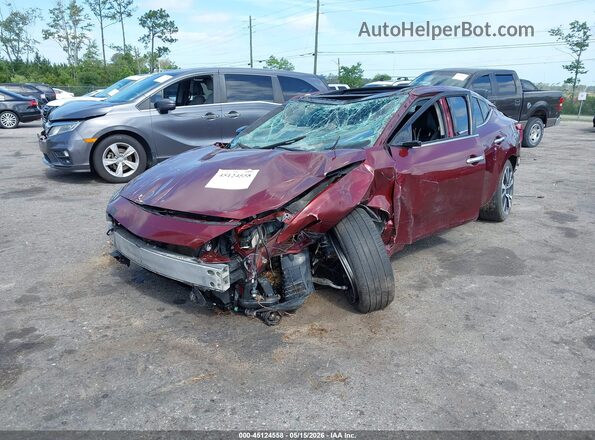 1N4AA6AP3GC426361 2016 NISSAN MAXIMA Maroon Передня ліва чверть