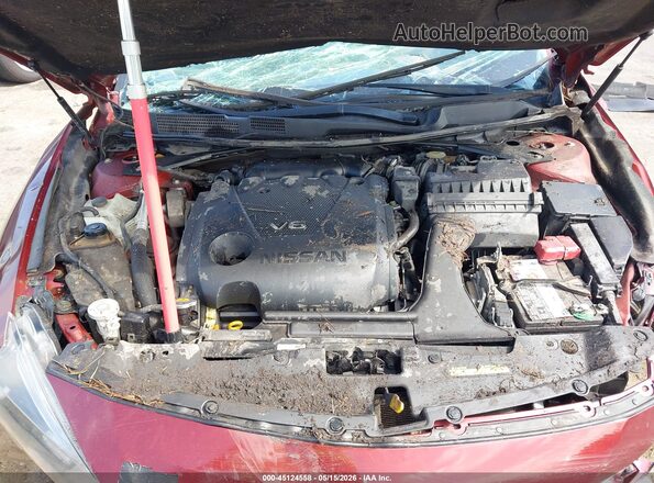 1N4AA6AP3GC426361 2016 NISSAN MAXIMA Maroon Вид ззаду