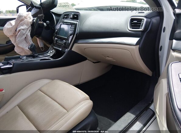 1N4AA6AP3GC436453 2016 NISSAN MAXIMA Белый Вид салона спереди