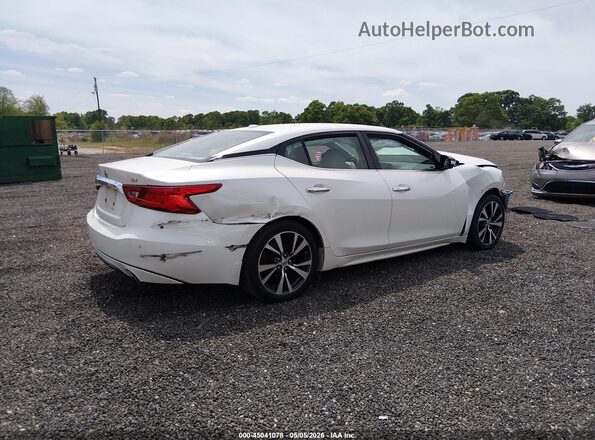 1N4AA6AP3GC436453 2016 NISSAN MAXIMA Белый Задняя правая четверть