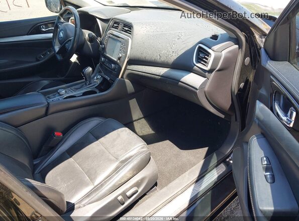 1N4AA6AP3GC447159 2016 NISSAN MAXIMA Black Սալոնի դիմացի տեսք