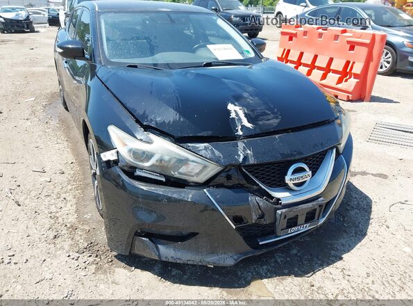1N4AA6AP3GC447159 2016 NISSAN MAXIMA Black Դիմացի տեսք