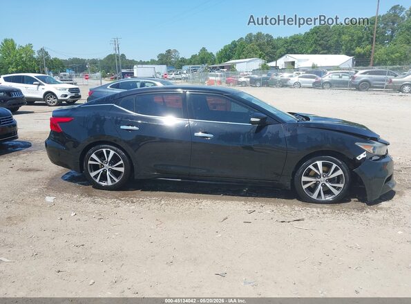 1N4AA6AP3GC447159 2016 NISSAN MAXIMA Black Սալոնի հետևի տեսք