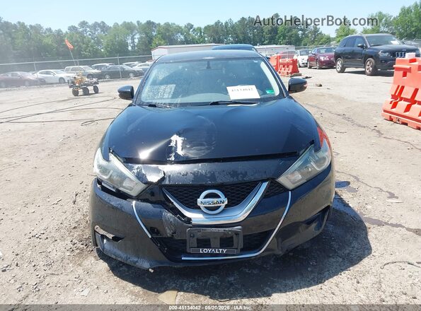 1N4AA6AP3GC447159 2016 NISSAN MAXIMA Black Սարքավորումների վահանակի տեսք