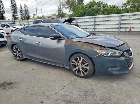 1N4AA6AP3HC369824 2017 NISSAN MAXIMA PLATINUM Gray 