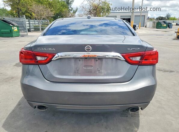 1N4AA6AP3HC369824 2017 NISSAN MAXIMA PLATINUM Gray 