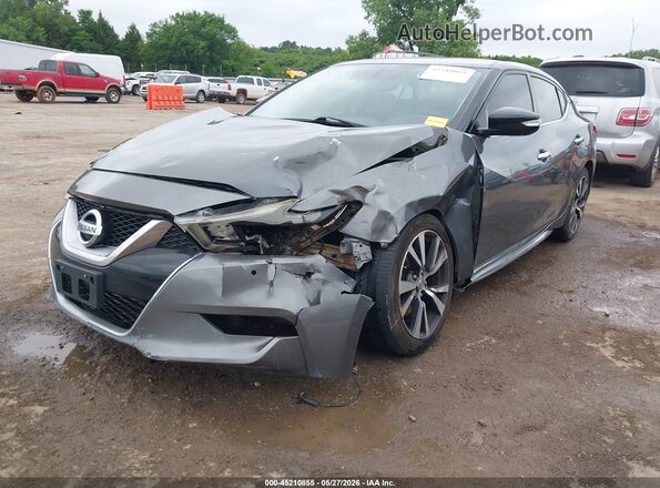 1N4AA6AP3HC390236 2017 NISSAN MAXIMA Gray Przód lewy