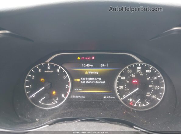 1N4AA6AP3HC390236 2017 NISSAN MAXIMA Gray Widok tylnych siedzeń