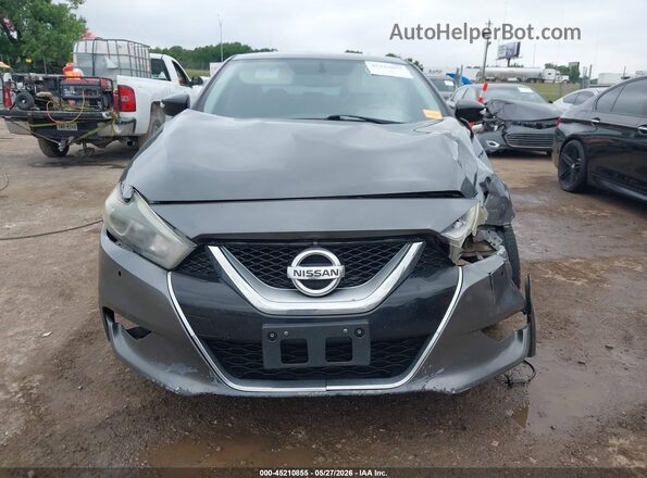 1N4AA6AP3HC390236 2017 NISSAN MAXIMA Gray Widok zestawu wskaźników