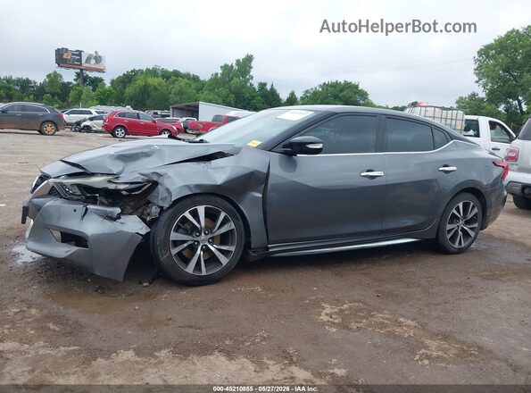 1N4AA6AP3HC390236 2017 NISSAN MAXIMA Gray Widok wnętrza 360 stopni