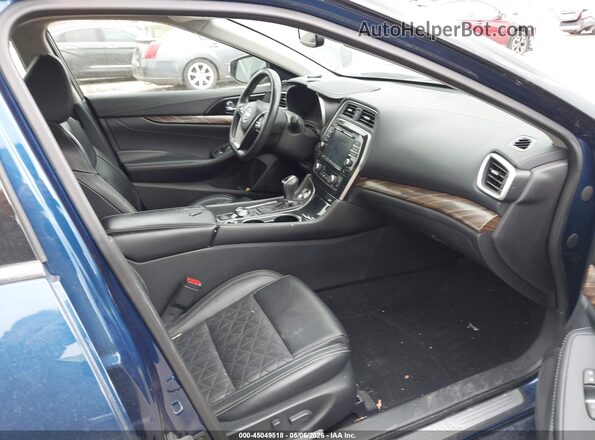1N4AA6AP3HC407780 2017 NISSAN MAXIMA Blue Front interior view