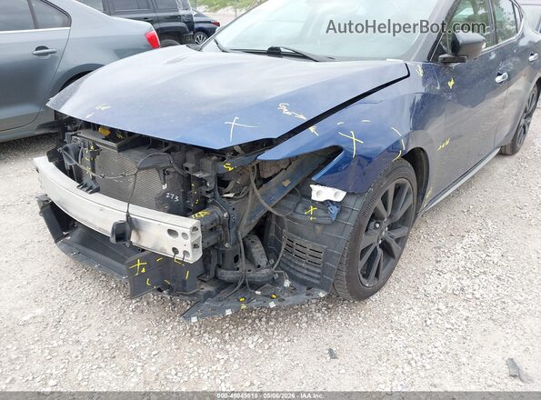 1N4AA6AP3HC407780 2017 NISSAN MAXIMA Blue Front view