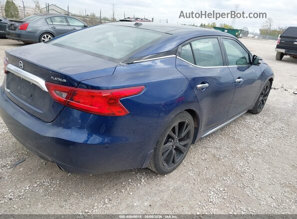 1N4AA6AP3HC407780 2017 NISSAN MAXIMA Blue Rear right