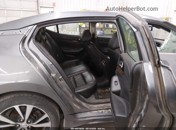 1N4AA6AP3HC449236 2017 NISSAN MAXIMA Gray VIN sticker view