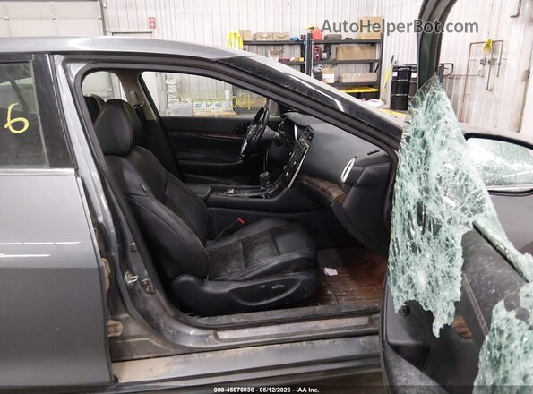 1N4AA6AP3HC449236 2017 NISSAN MAXIMA Gray Front interior view