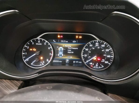 1N4AA6AP3HC449236 2017 NISSAN MAXIMA Gray Rear seats view