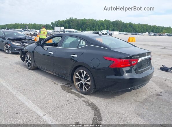 1N4AA6AP3JC382501 2018 NISSAN MAXIMA Black Trasero izquierdo