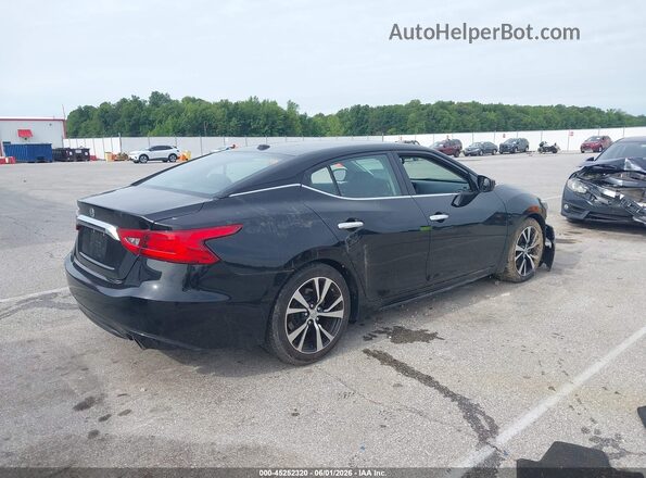 1N4AA6AP3JC382501 2018 NISSAN MAXIMA Black Trasero derecho