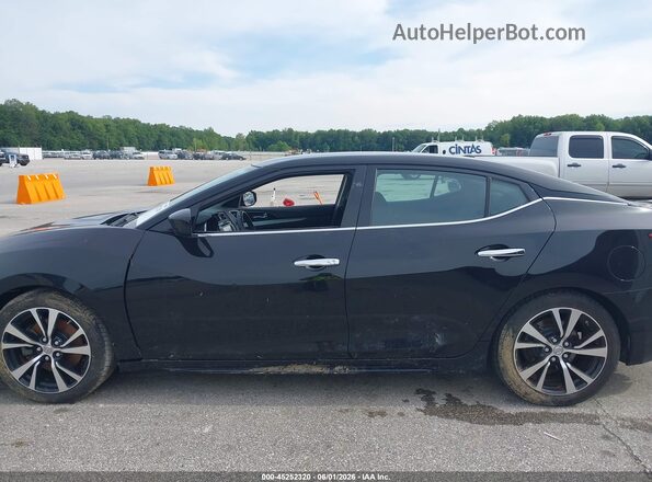 1N4AA6AP3JC382501 2018 NISSAN MAXIMA Black Vista interior de 360 grados