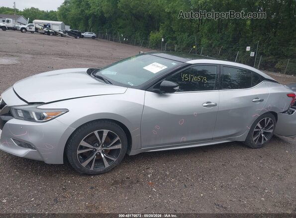 1N4AA6AP3JC385477 2018 NISSAN MAXIMA Silver 