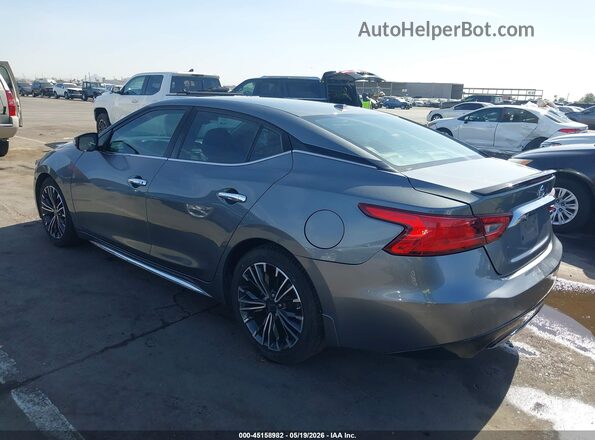 1N4AA6AP3JC393840 2018 NISSAN MAXIMA Gray Rear left