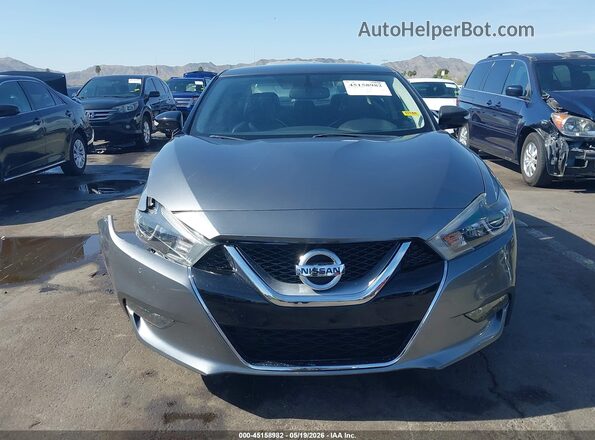 1N4AA6AP3JC393840 2018 NISSAN MAXIMA Gray Instrument cluster view