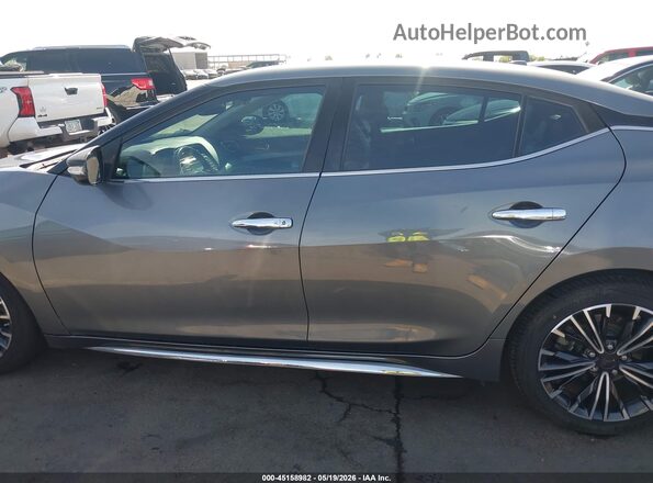 1N4AA6AP3JC393840 2018 NISSAN MAXIMA Gray 360 interior view