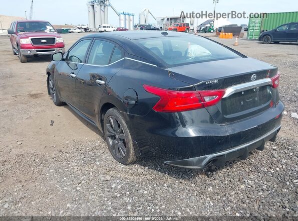 1N4AA6AP4GC388865 2016 NISSAN MAXIMA Черный Задняя левая четверть
