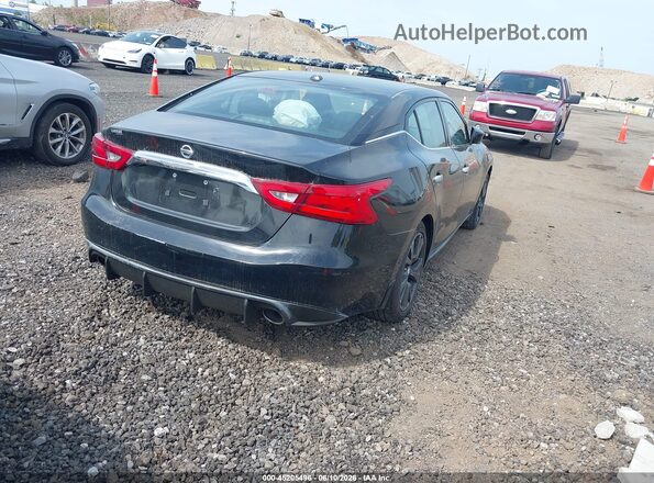 1N4AA6AP4GC388865 2016 NISSAN MAXIMA Черный Задняя правая четверть