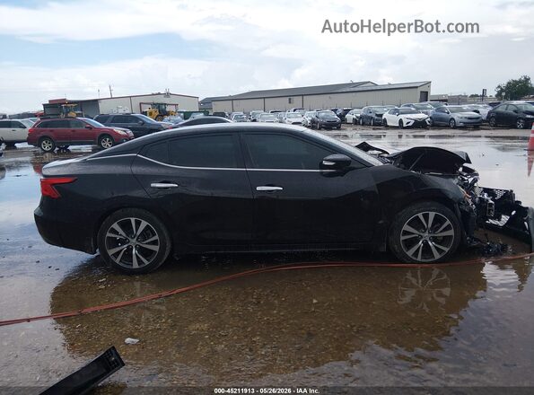 1N4AA6AP4GC392981 2016 NISSAN MAXIMA Черный Вид задней части салона