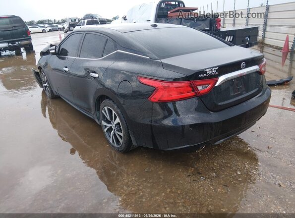 1N4AA6AP4GC392981 2016 NISSAN MAXIMA Черный Задняя левая четверть