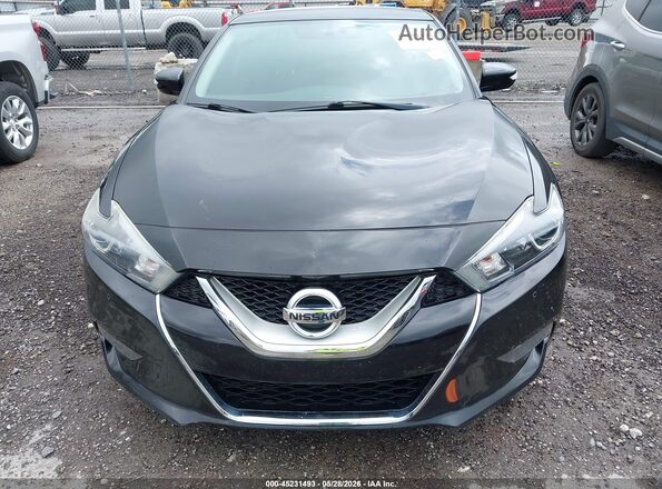 1N4AA6AP4HC437662 2017 NISSAN MAXIMA Черный Вид щитка приборов