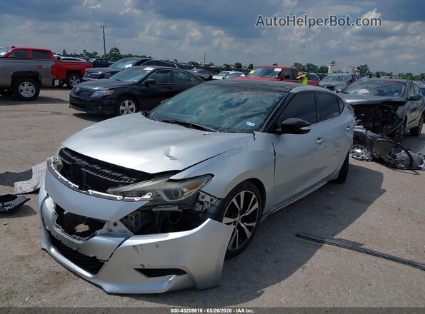 1N4AA6AP4JC381597 2018 NISSAN MAXIMA Gray Front left