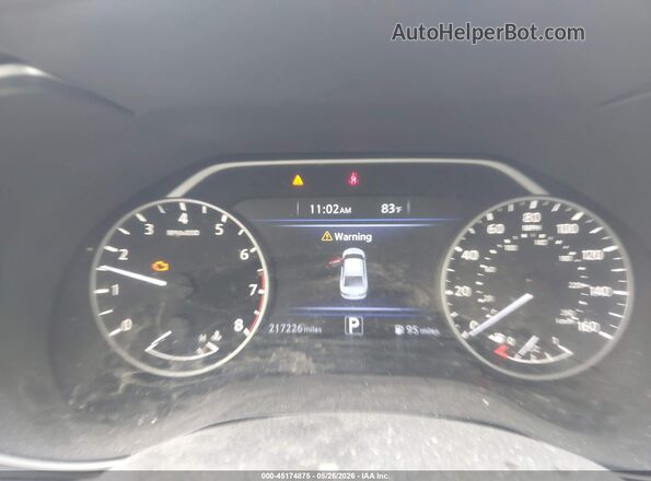 1N4AA6AP4JC384032 2018 NISSAN MAXIMA Black Вид задніх сидінь