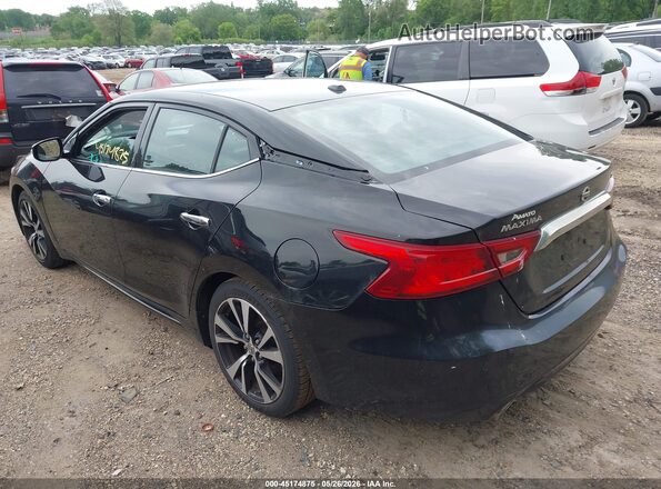 1N4AA6AP4JC384032 2018 NISSAN MAXIMA Black Задня ліва чверть