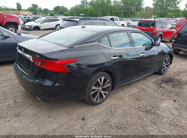 1N4AA6AP4JC384032 2018 NISSAN MAXIMA Black Задня права чверть