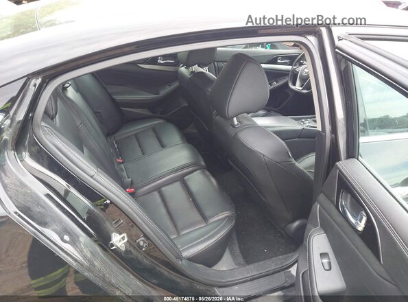 1N4AA6AP4JC384032 2018 NISSAN MAXIMA Black Вид наклейки з VIN-кодом