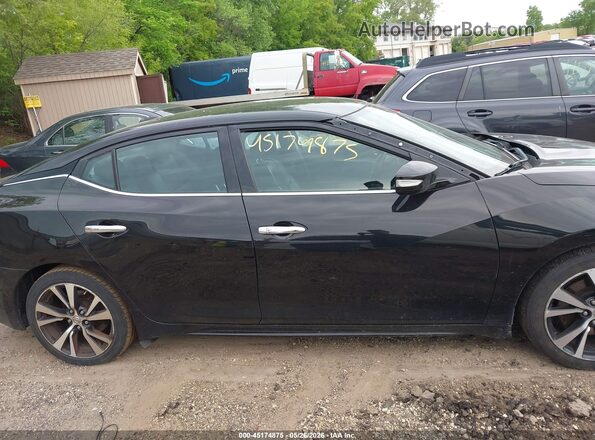 1N4AA6AP4JC384032 2018 NISSAN MAXIMA Black Вид задньої частини салону