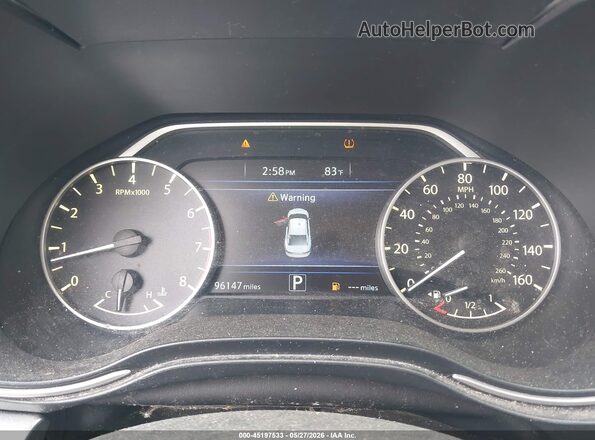 1N4AA6AP5GC401882 2016 NISSAN MAXIMA White Вид задніх сидінь