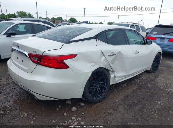 1N4AA6AP5GC401882 2016 NISSAN MAXIMA White Задня права чверть