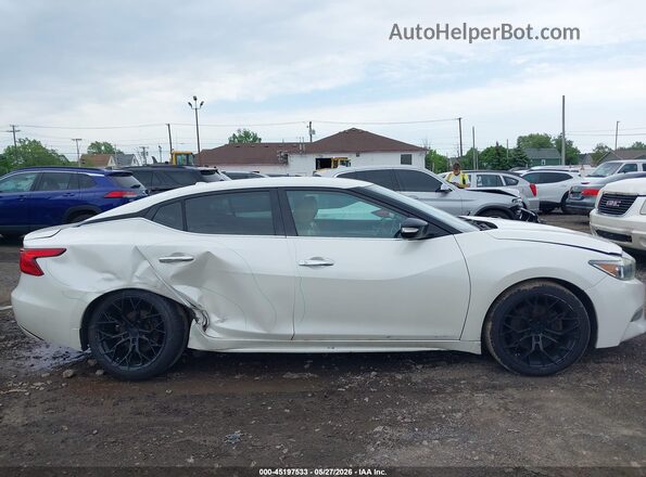 1N4AA6AP5GC401882 2016 NISSAN MAXIMA White Вид задньої частини салону