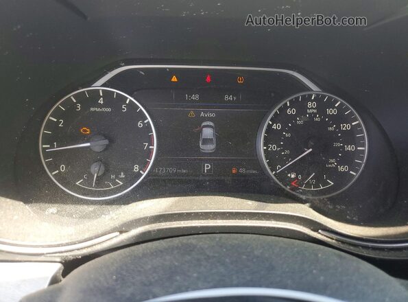 1N4AA6AP5GC412588 2016 NISSAN MAXIMA Белый Вид щитка приборов
