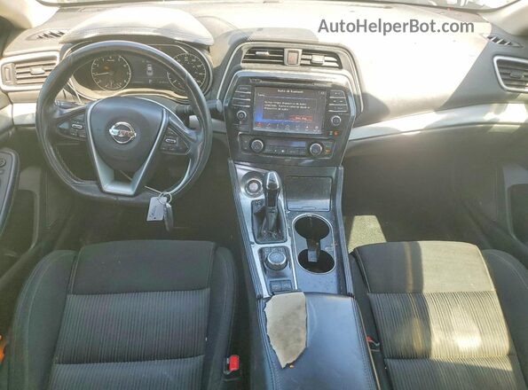 1N4AA6AP5GC412588 2016 NISSAN MAXIMA Белый Вид панели приборов